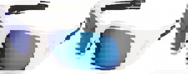 Safety Glass: Scratch-Resistant, Blue Mirror Lenses, Full-Framed